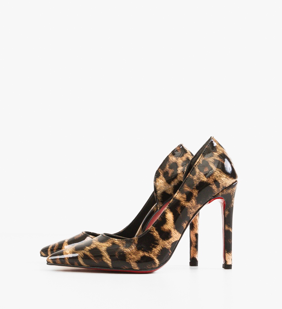 Pantofi Stiletto Trynet Print - Eleganță Maximă - imagine 5