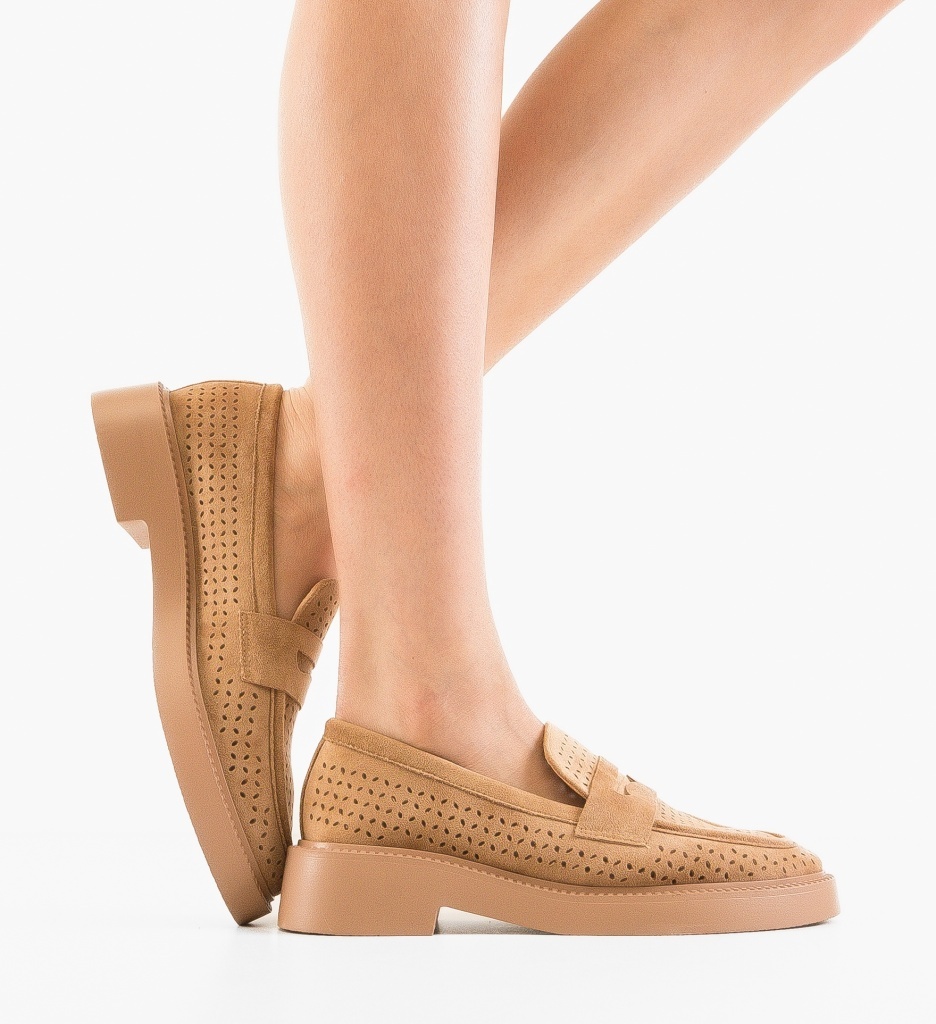 Pantofi Casual Rehid Khaki - Confort și Stil