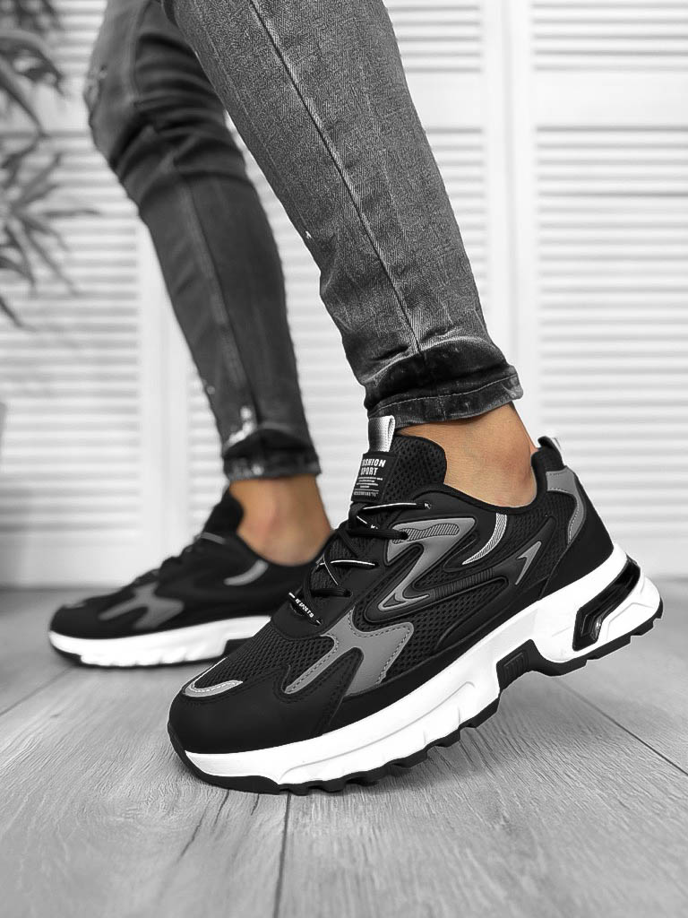 Adidași Barbati Casual Negri Confort 2568 T5-3