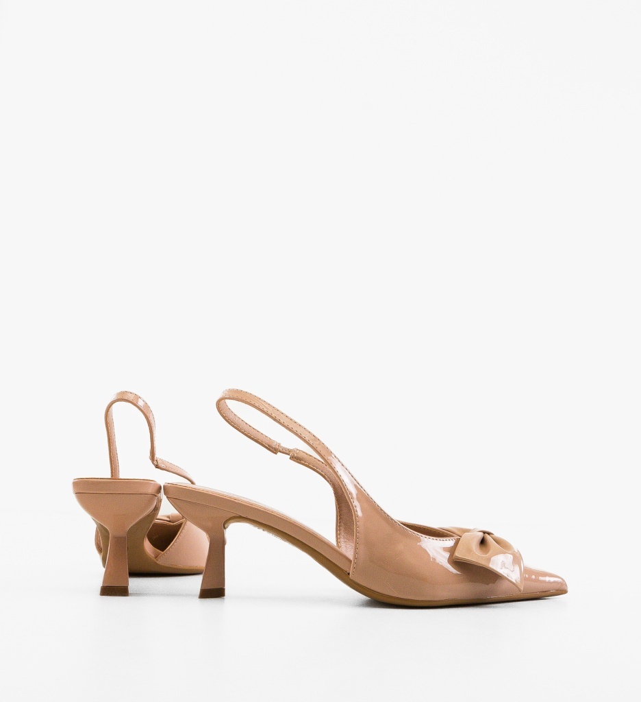 Pantofi Stiletto Dama Frederik Nude - Eleganță Pură - imagine 2