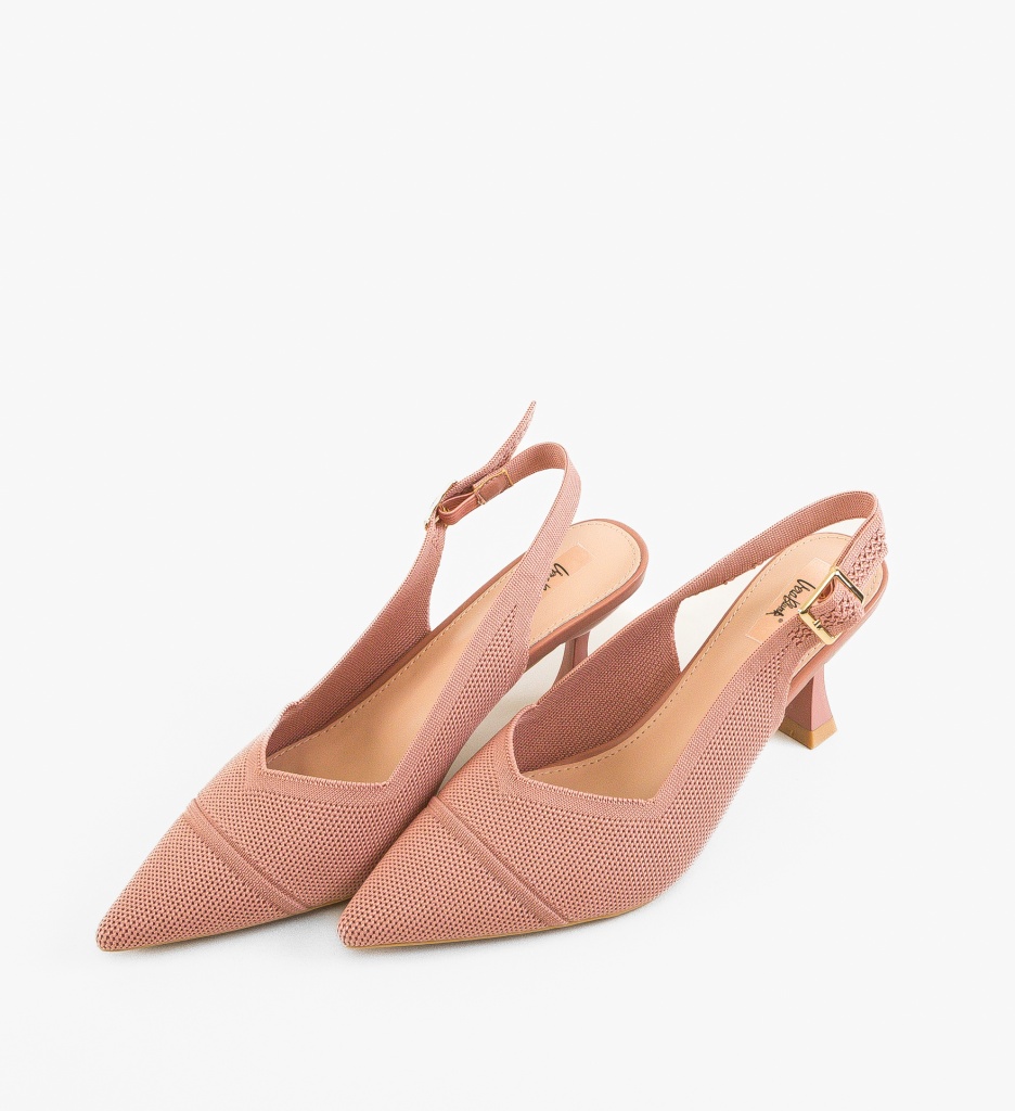Pantofi Aadam Roz cu Toc - Eleganță Asigurată - imagine 5