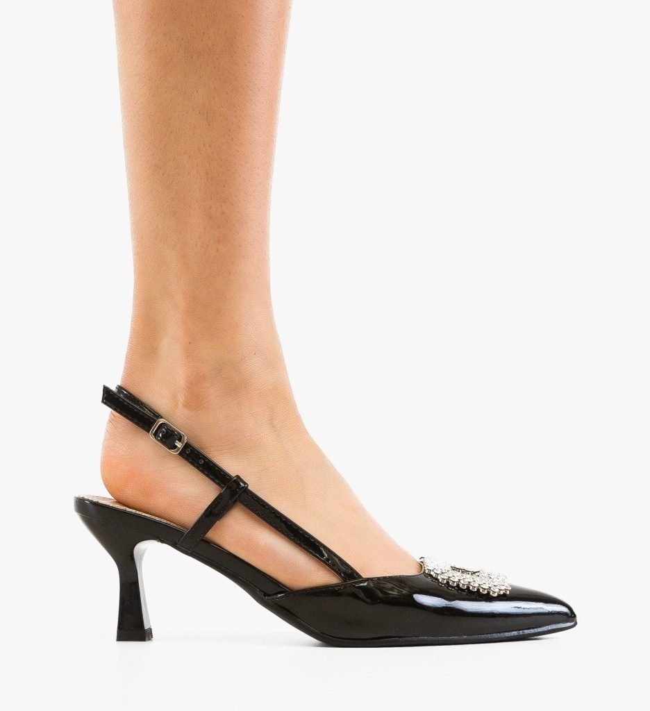 Pantofi Lorna Negri cu Toc - Eleganță Asigurată - imagine 20