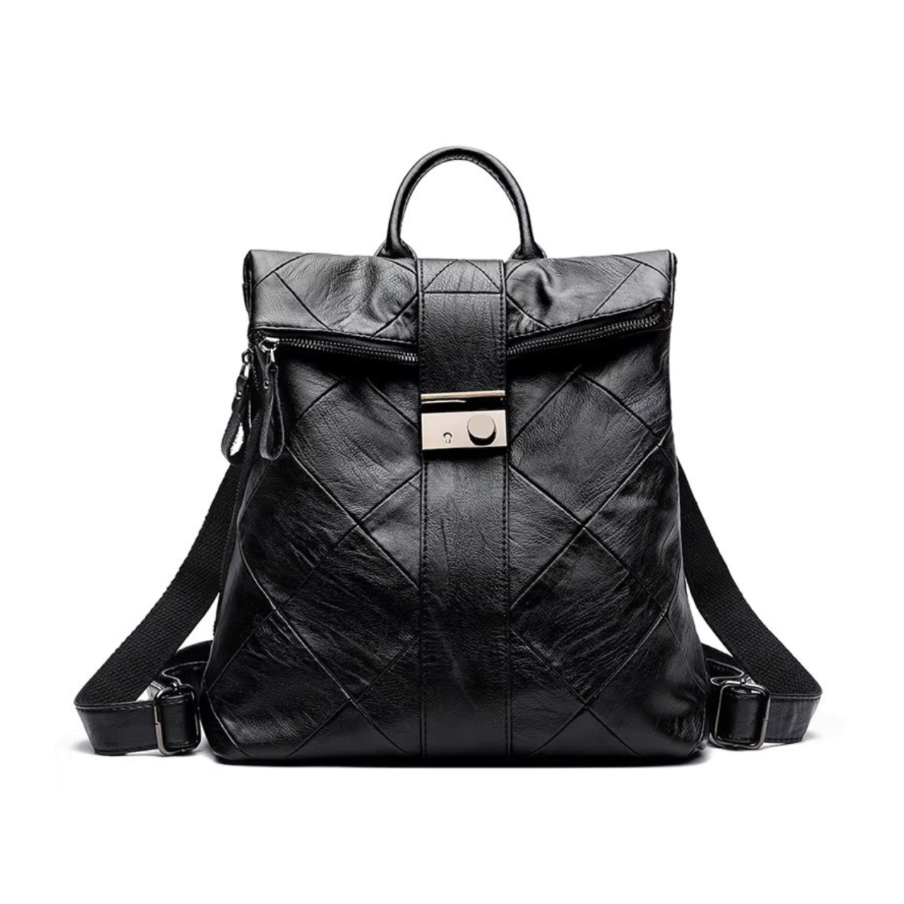 Rucsac dama Picadili Elsinore GT3244, Negru, Piele Ecologica