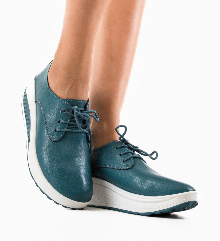 Kleak Pantofi Casual Albastri - Confort Zilnic - imagine 2