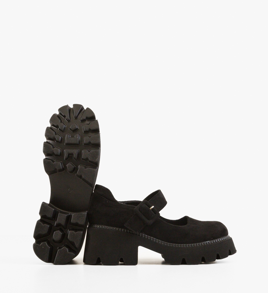 Pantofi Casual Dama Bokfa Negri - Confort Stilat - imagine 5