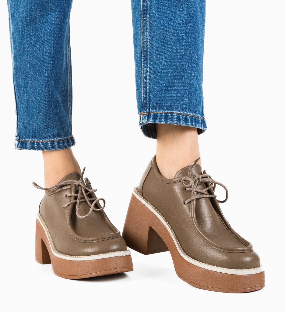 Pantofi Casual Aylmer Khaki | Confort & Stil