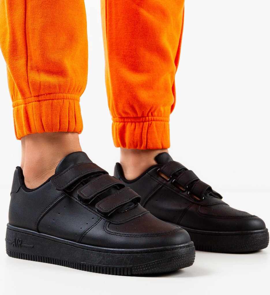 Sneakers Dama Negri Sonia | Confort și Stil - imagine 4