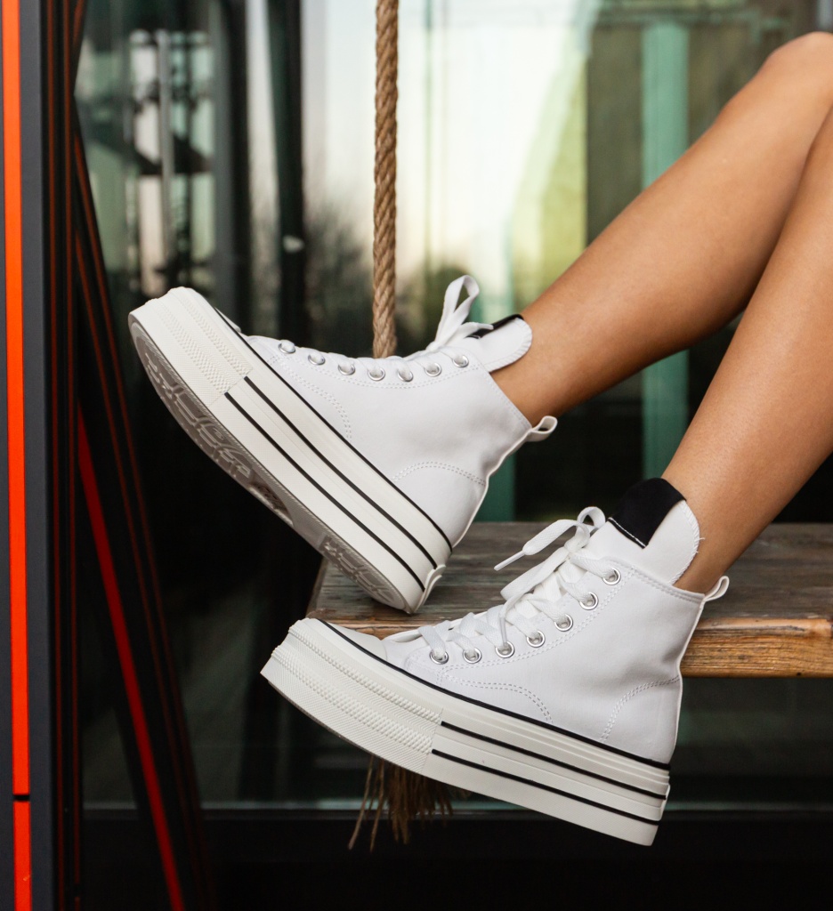 Pantofi Sport Dama Janice Albi - Confort Urban