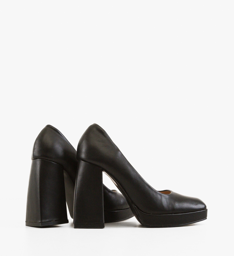 Pantofi Davis Negri - Eleganță și Confort - imagine 3