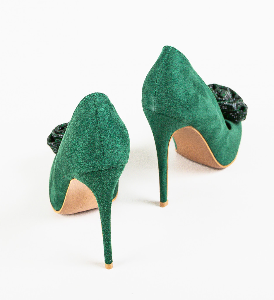 Pantofi Dama Brany Verzi | Eleganță Asigurată - imagine 6