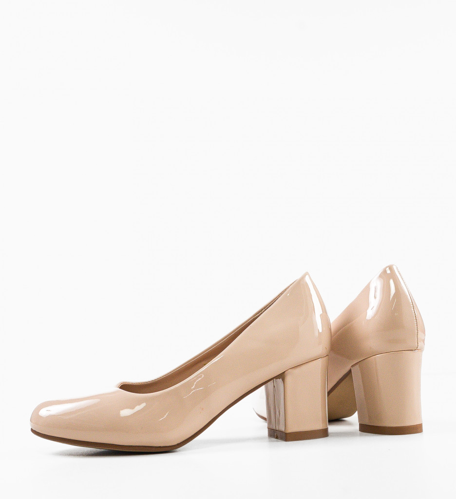 Pantofi Toc Nude Eleganți - Confort & Stil - imagine 5