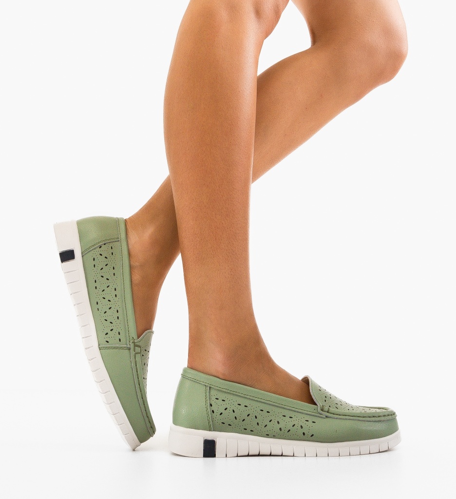 Espadrile Skrell Verzi - Confort Casual