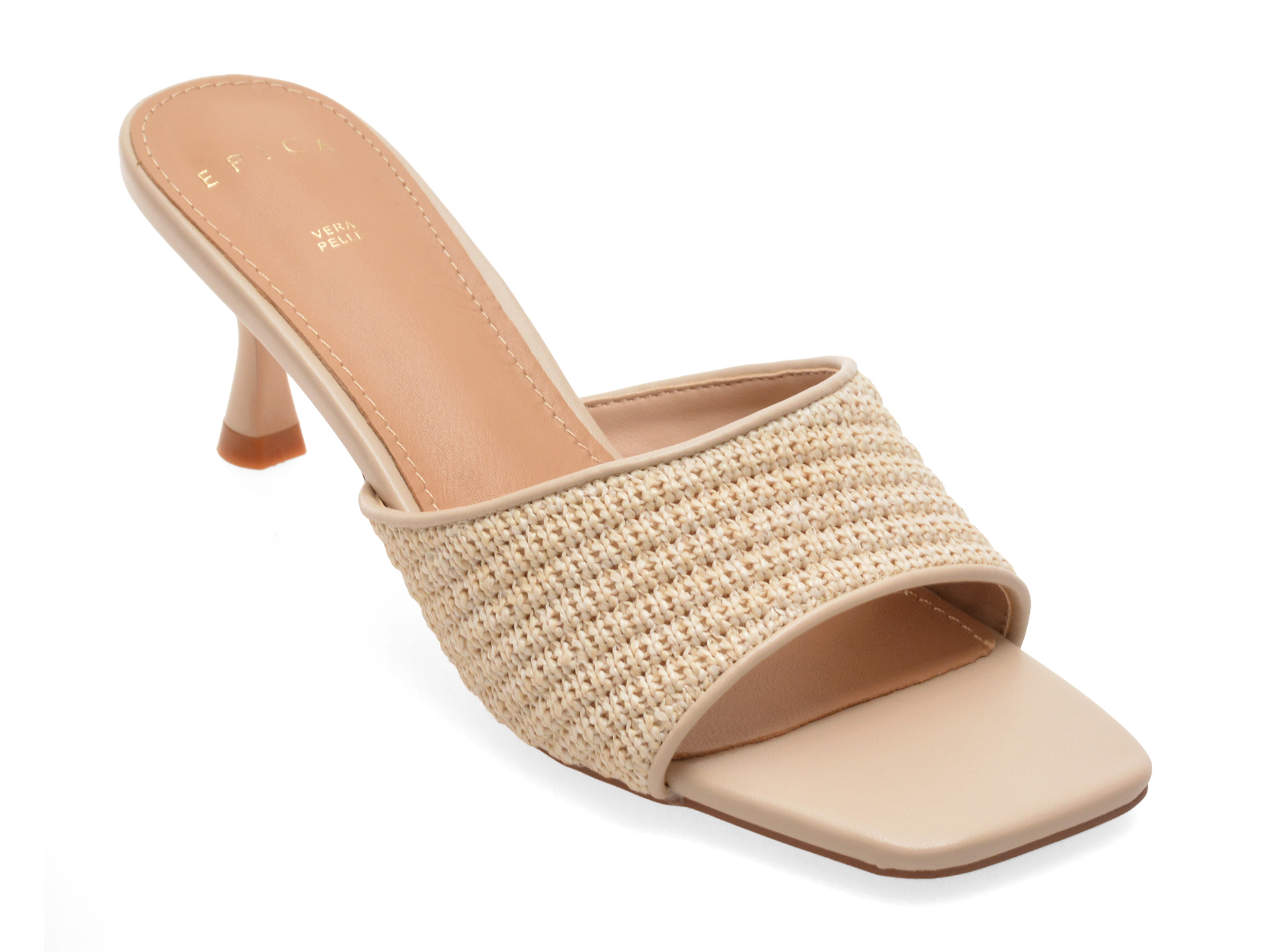 Papuci EPICA 938 Bej Confortabili