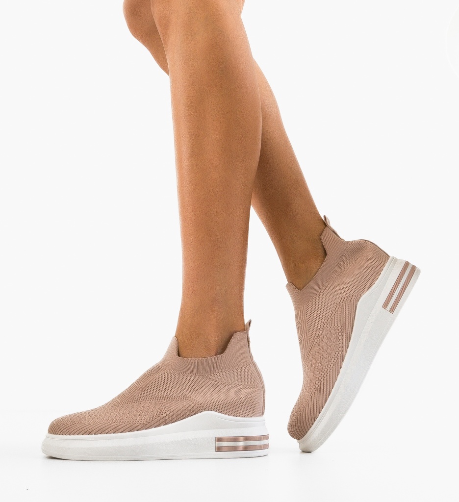 Sneakers Dama Tyvbar Roz - Confort și Stil - imagine 2