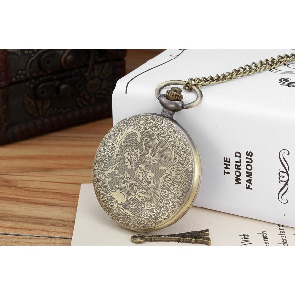 Ceas de buzunar Pava Harry Potter Hogwarts CS583 Vintage - imagine 2