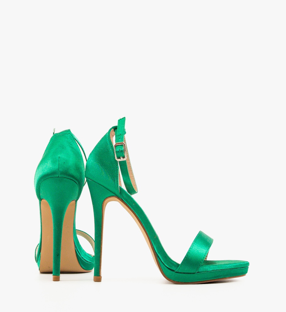 Sandale Toc Cassie Verzi | Eleganță Asigurată - imagine 5