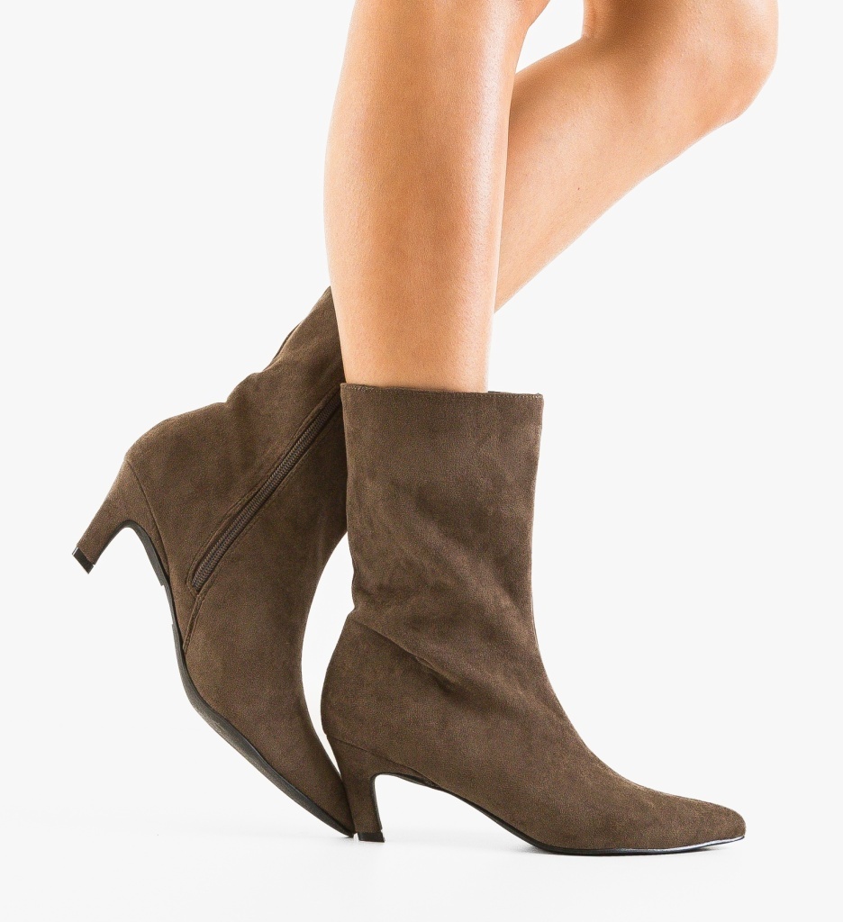 Botine Jorana Khaki - Confort & Stil | Depurtat - imagine 2