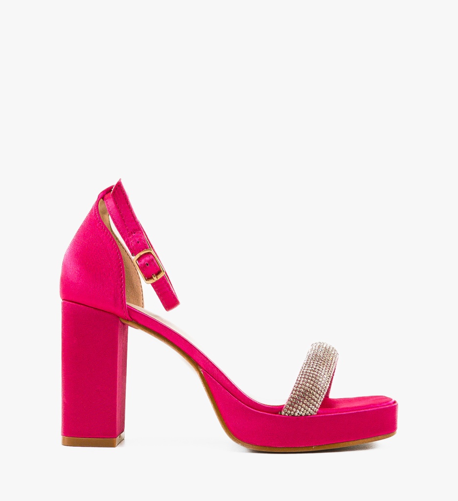Sandale cu Toc Erin Fuchsia - Eleganță și Stil - imagine 5