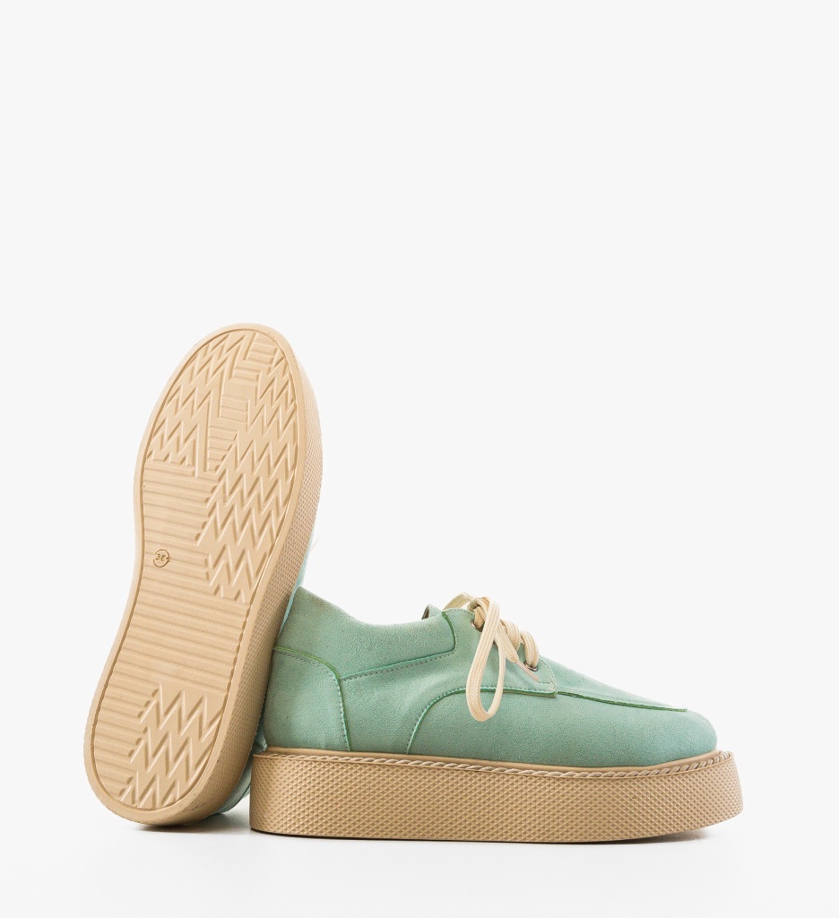 Pantofi Casual Fagen Turcoaz - Confort și Stil - imagine 5