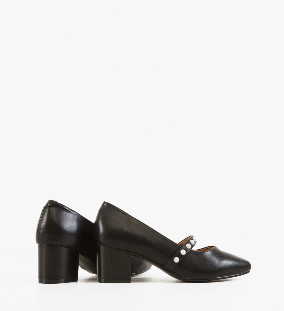 Pantofi Celine Negri cu Toc Eleganți - imagine 4