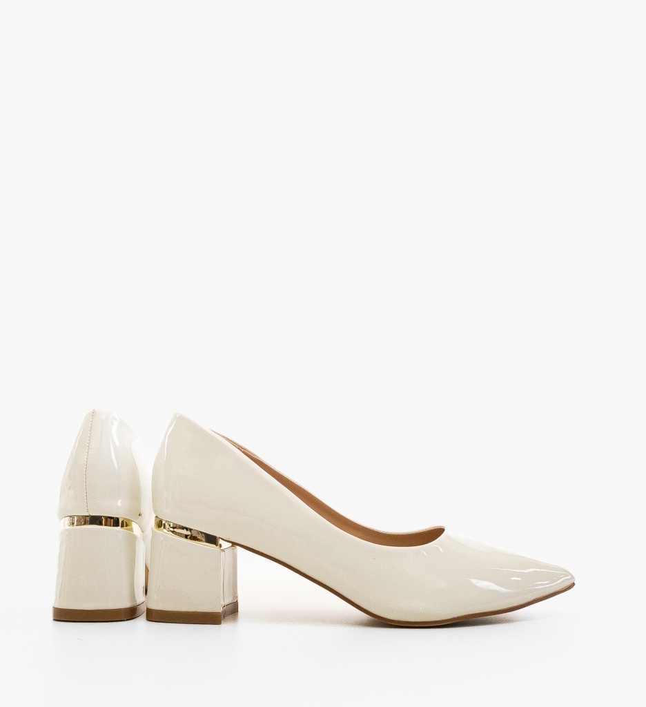 Pantofi Tyrkas Albi cu Toc - Eleganță și Stil - imagine 5