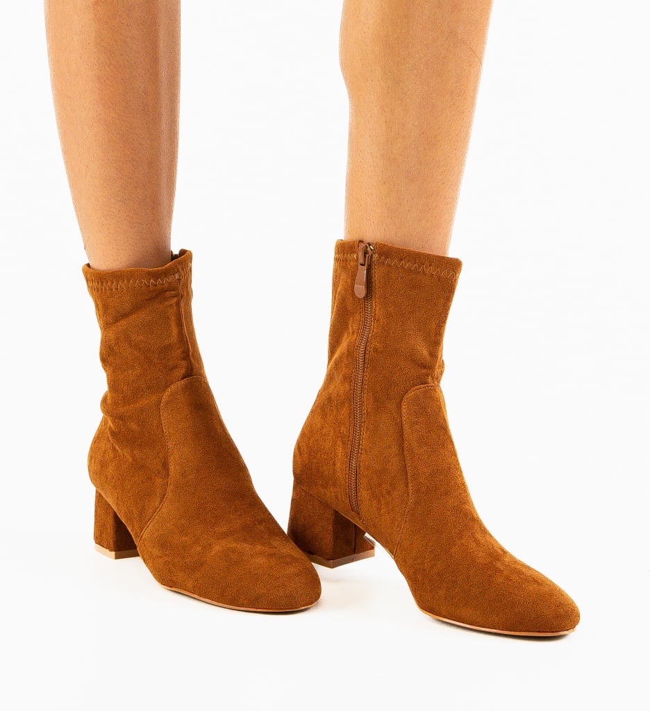 Botine Dama Ismael Camel - Eleganță și Confort - imagine 3