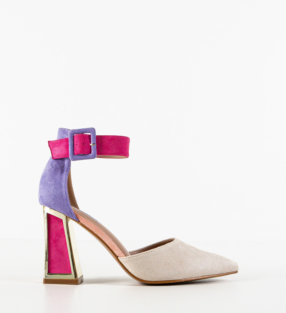 Pantofi cu Toc Watso Bej | Eleganță și Stil - imagine 7