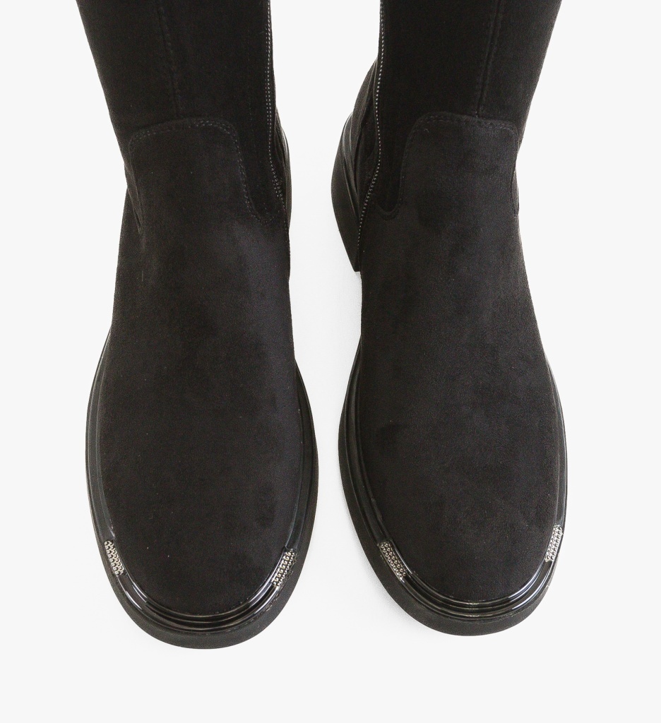 Cizme Dama Milana Negre | Eleganță Urbană - imagine 5