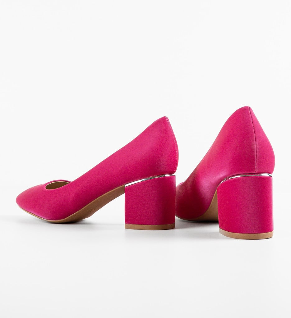 Pantofi cu Toc Fuchsia Berry - Eleganță și Stil - imagine 12
