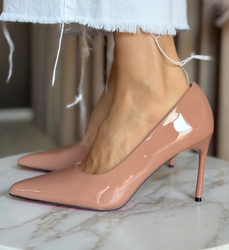 Pantofi Stiletto Nude Neybar | Eleganță Versatilă