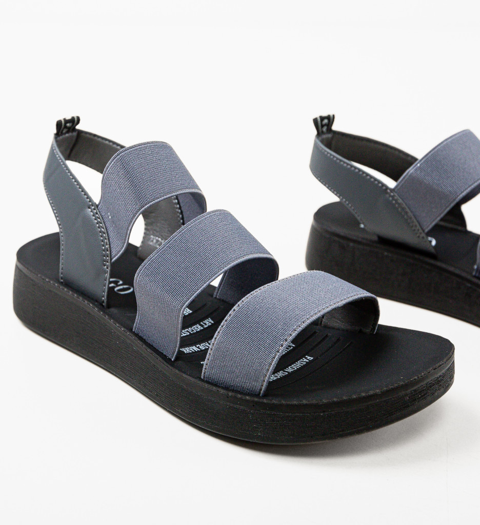 Sandale Adrasteia Gri - Confort și Stil - imagine 6