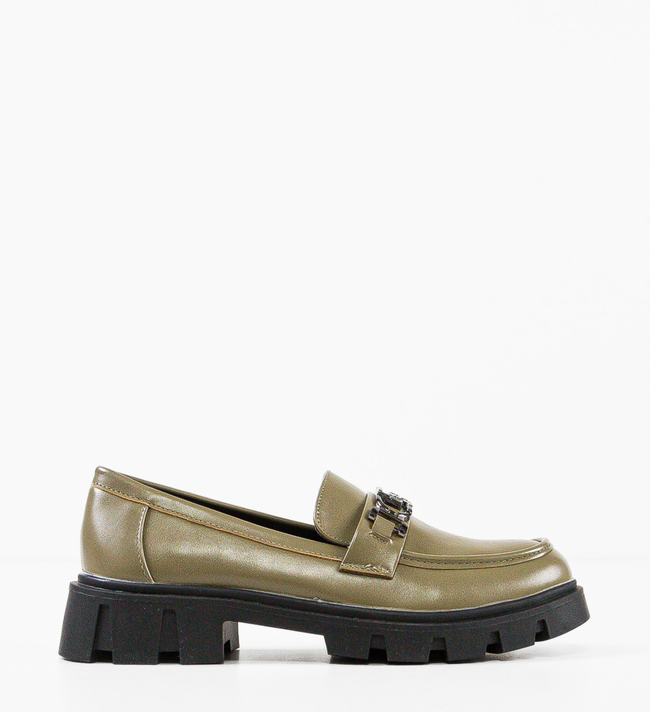 Pantofi Casual Dama Verzi Jebona | Stil și Confort - imagine 5