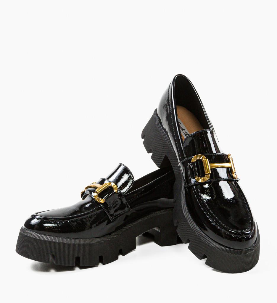 Pantofi Casual Spencer Negri | Confort & Stil - imagine 13