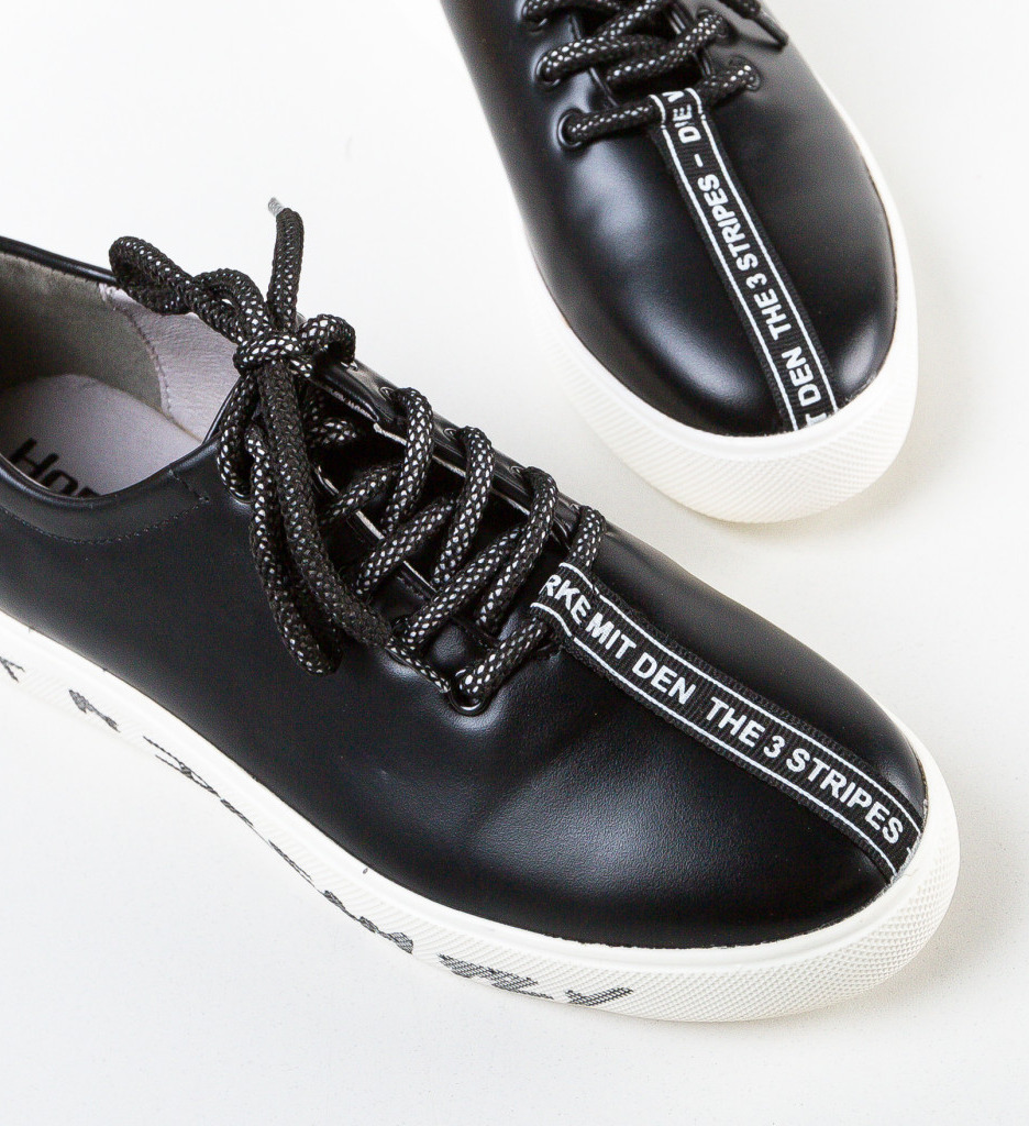 Pantofi Casual Honga Negri - Confort și Stil - imagine 5