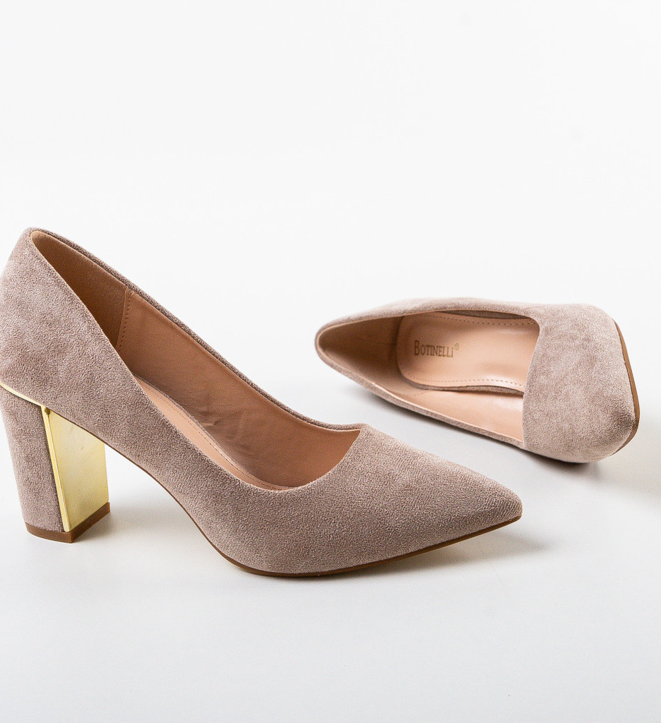 Pantofi Dama Marion Gri | Eleganță și Stil - imagine 6