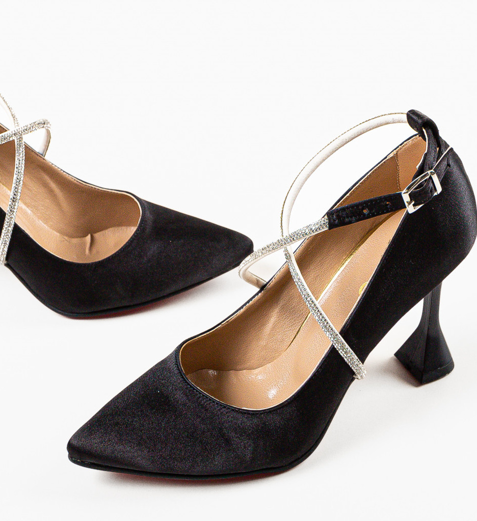 Pantofi Dama Cynep Negri | Eleganță și Stil - imagine 5