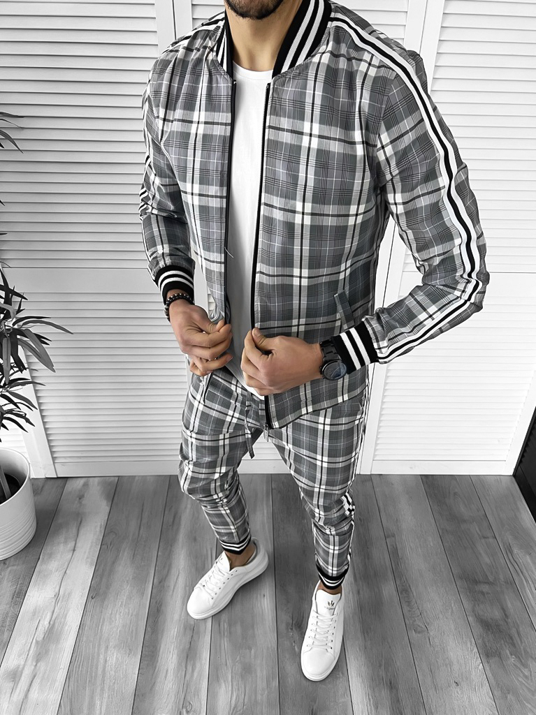 Trening Barbati Slim Fit Bumbac Premium