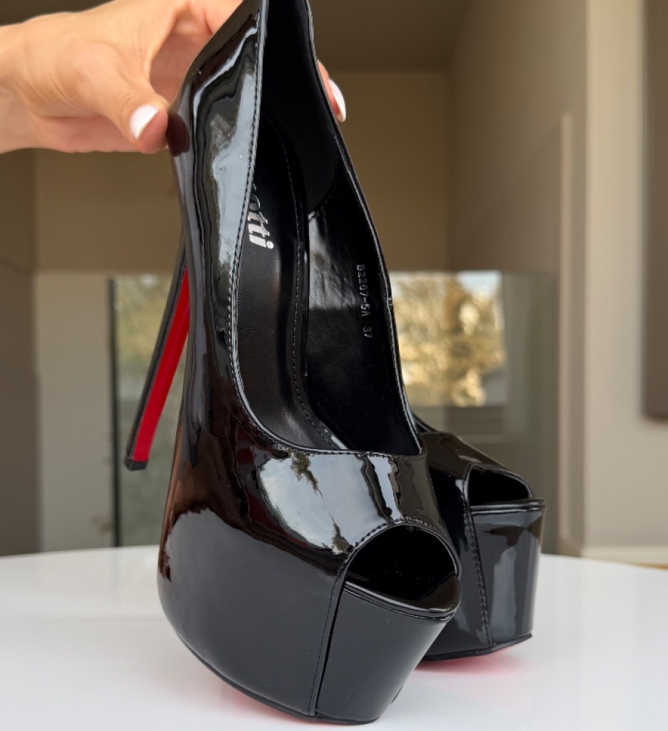 Pantofi dama Lolomania Negri eleganți - imagine 6
