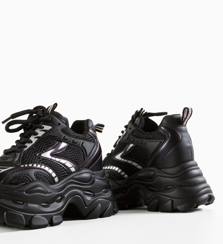 Sneakers Nytar Negri - Confort și Stil Sport - imagine 7