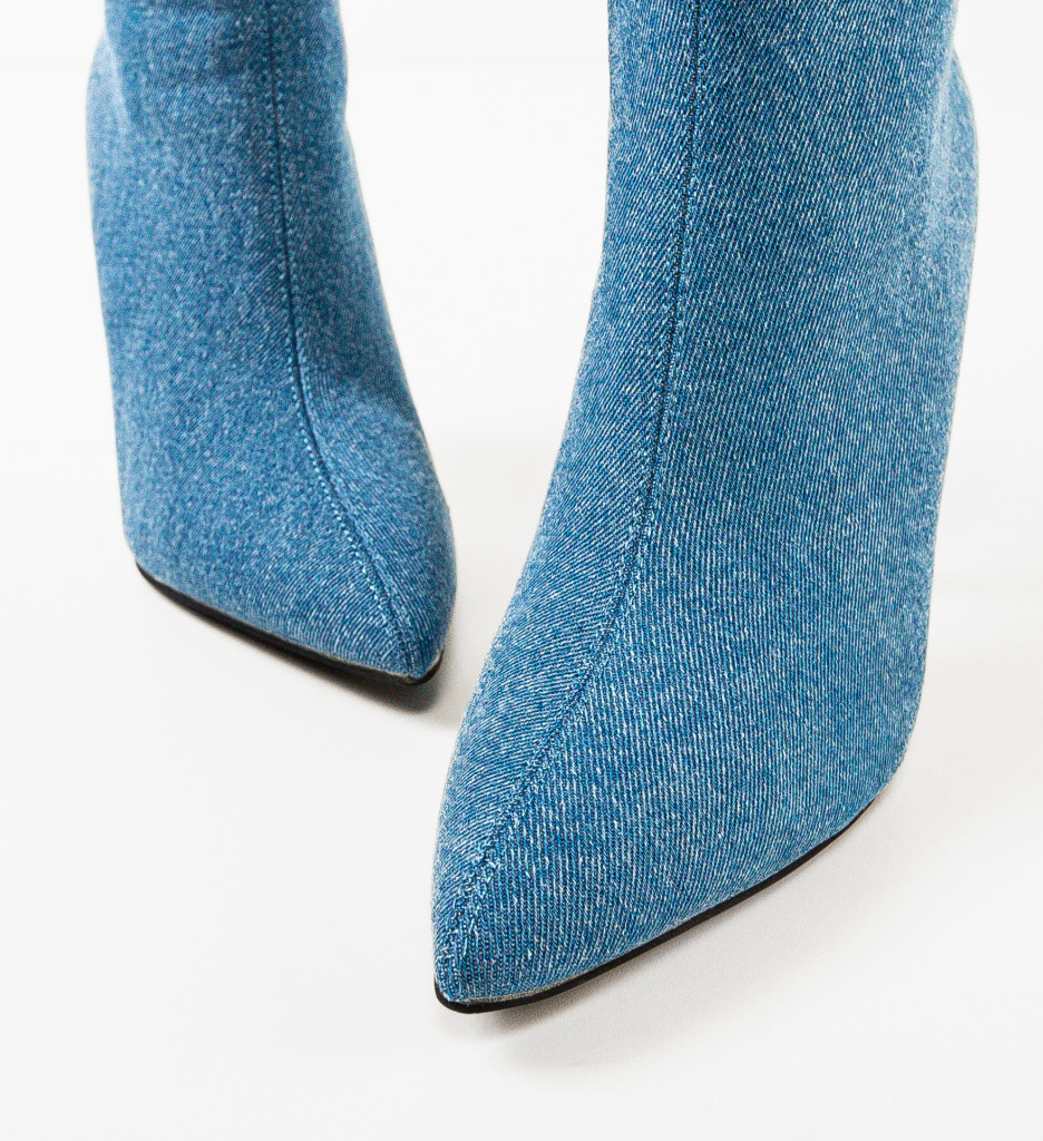 Botine Dama Albastre - Stil și Confort - imagine 7