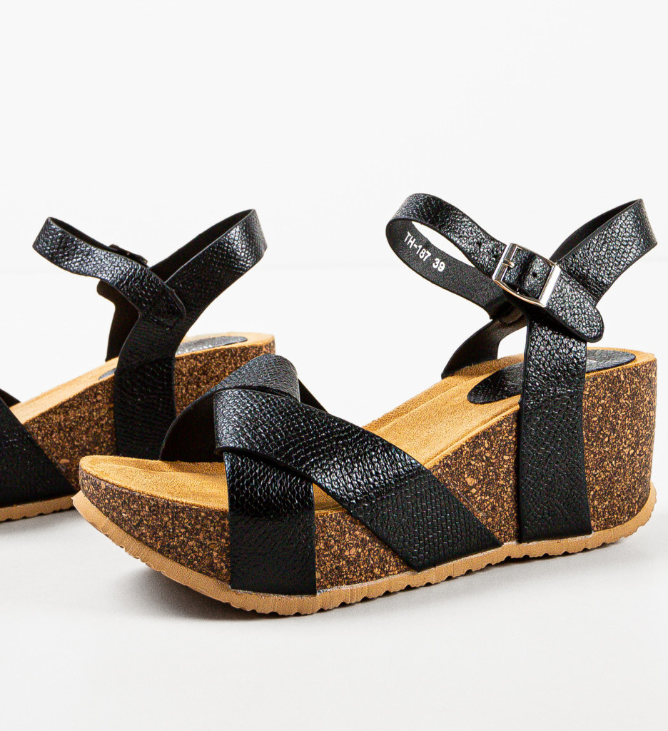 Platforme Dama Dylan Negre | Stil si Confort - imagine 7