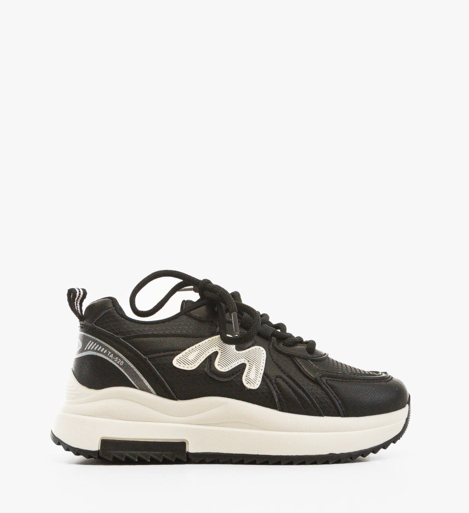 Sneakers Dama Bello Negri - Confort și Stil - imagine 6