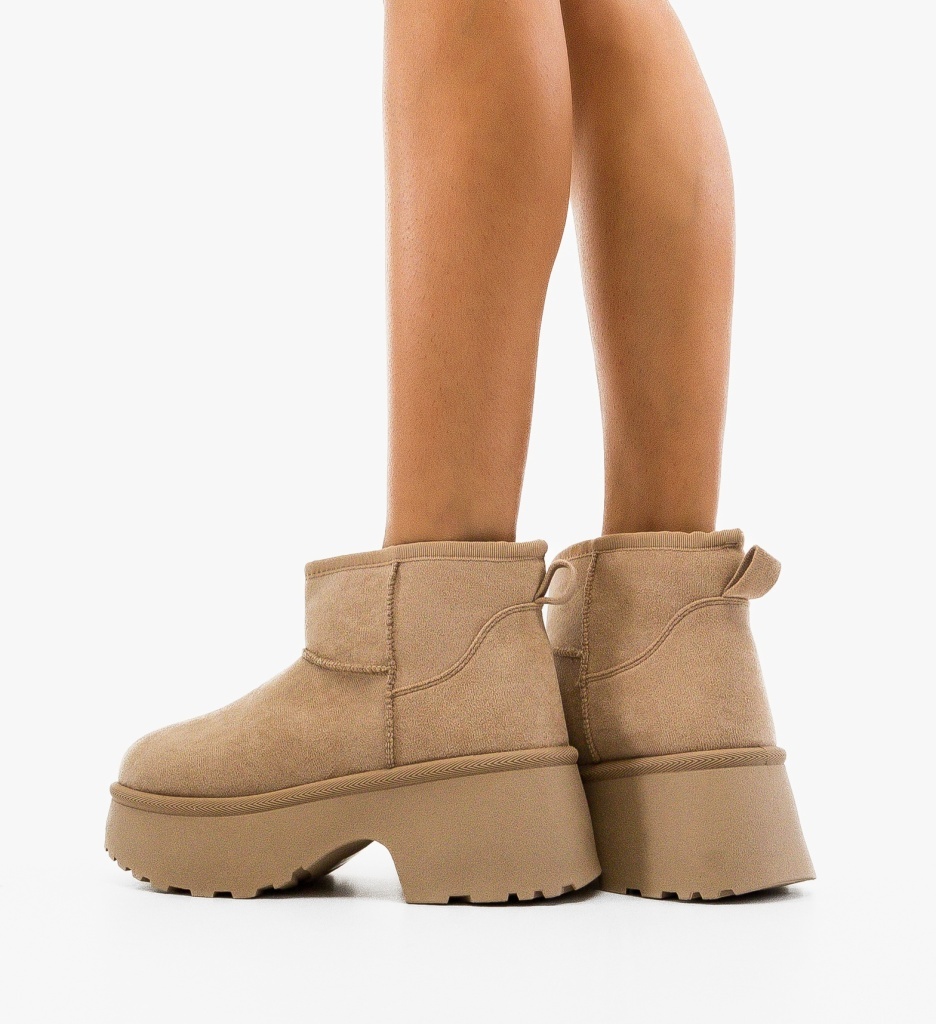 Ghete Dama Sospa Khaki - Confort & Stil - imagine 2