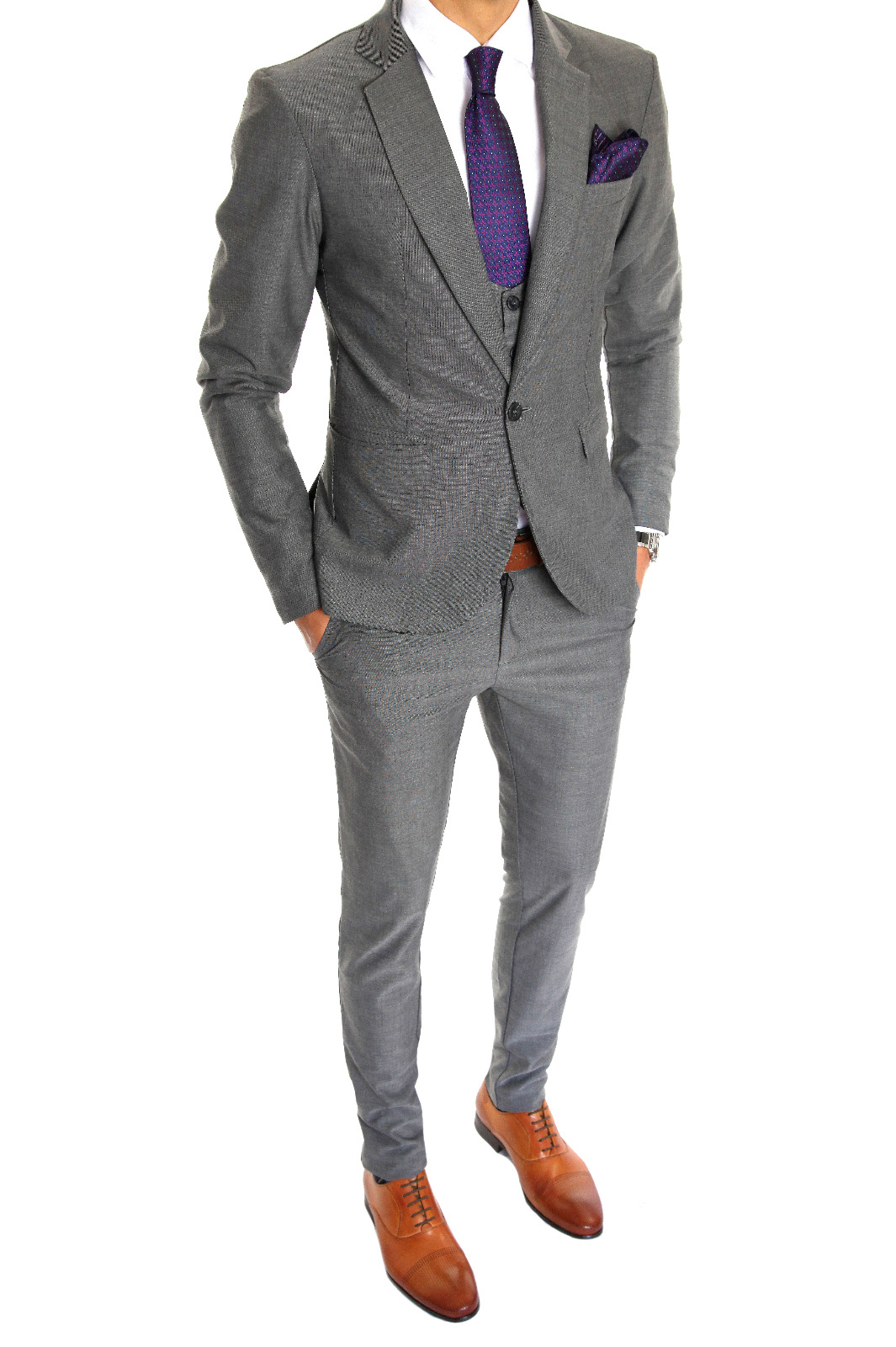 Sacou Barbati Slim Fit Elegant Office