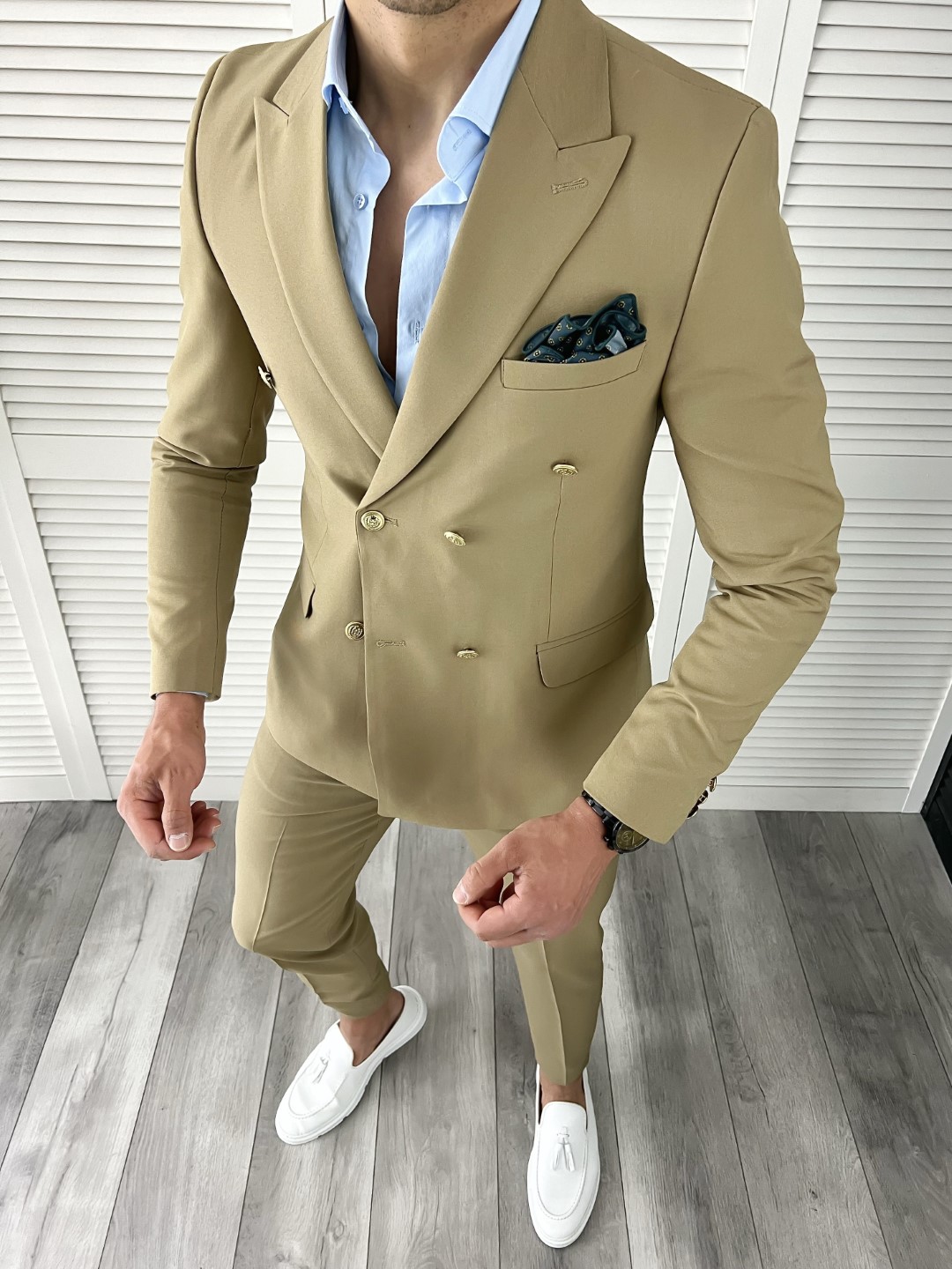 Costum Barbati Elegant Slim Fit - 2 Piese