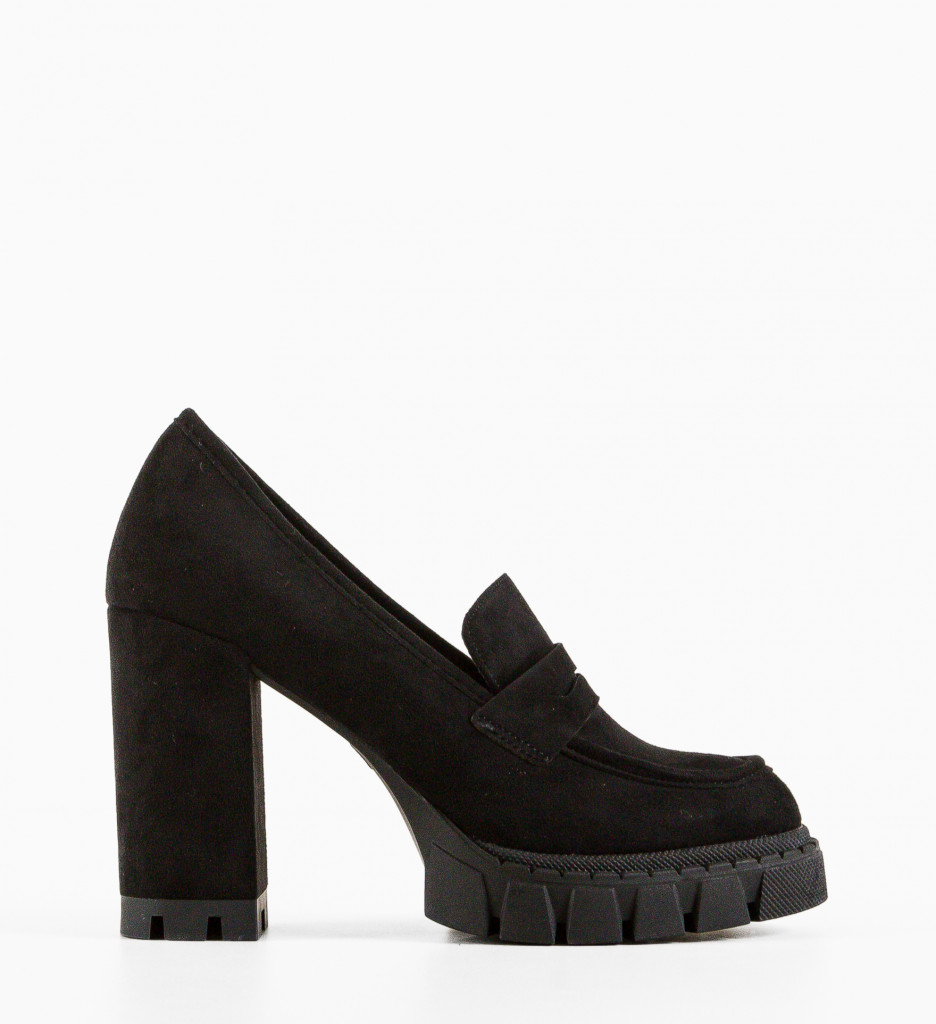 Pantofi Vann Negri cu Toc Eleganți - imagine 6