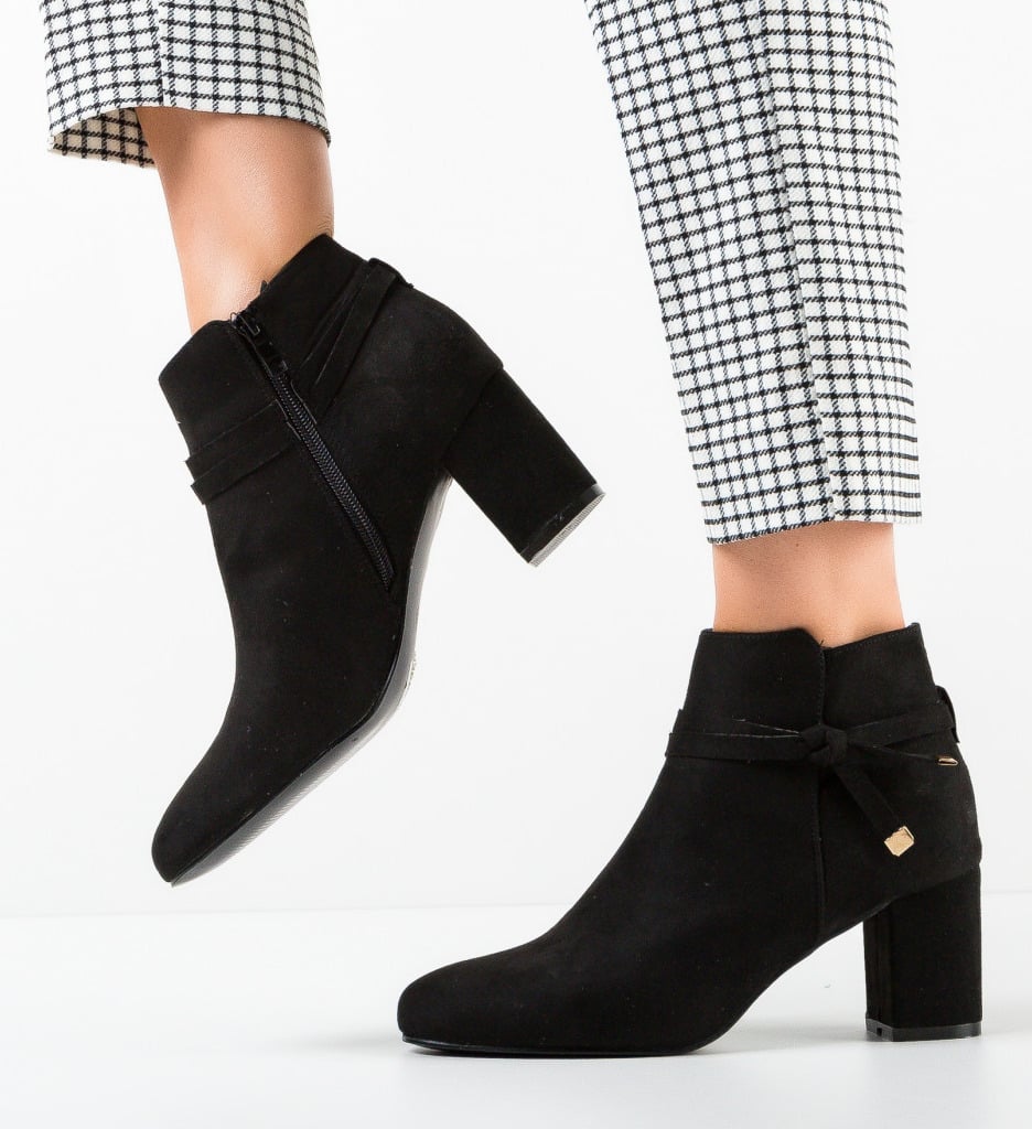 Botine Sommer Negre - Eleganță și Stil - imagine 6