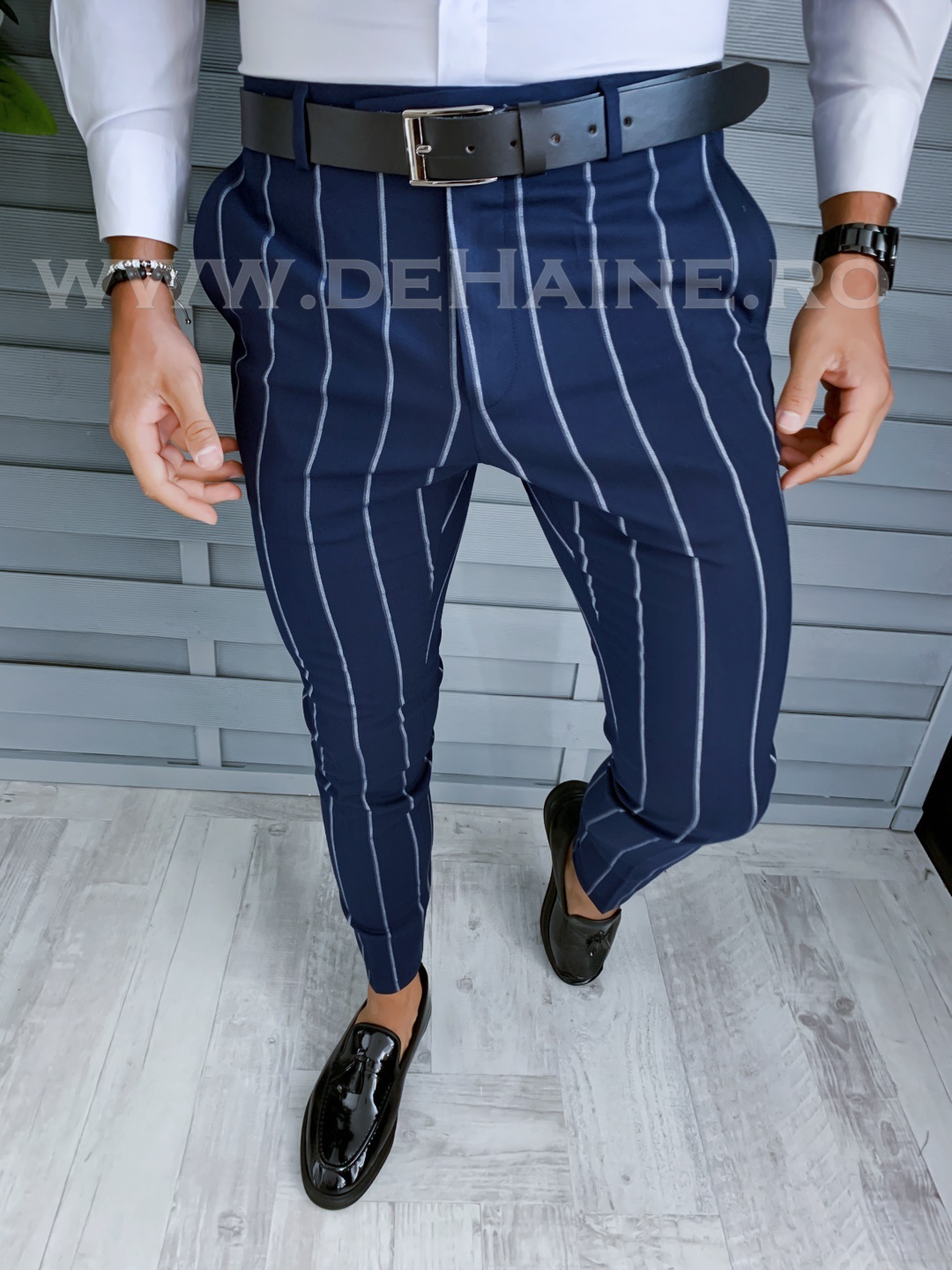 Pantaloni Barbati Eleganti in Dungi | Stil Office