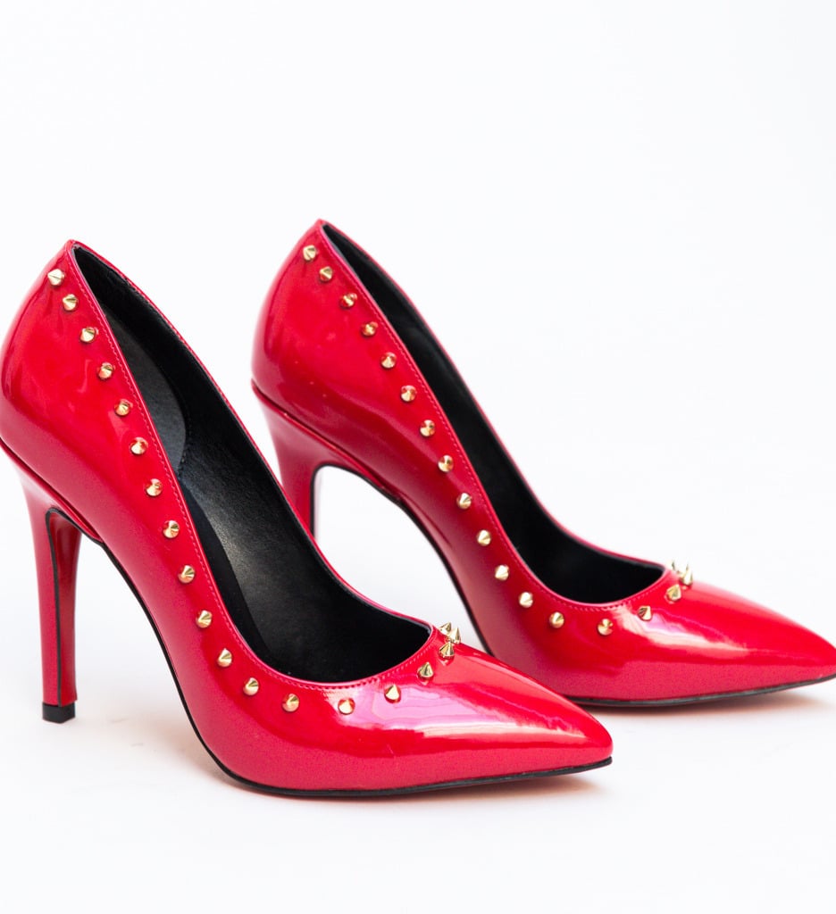 Pantofi Nicor Rosii cu Toc - Eleganță și Stil