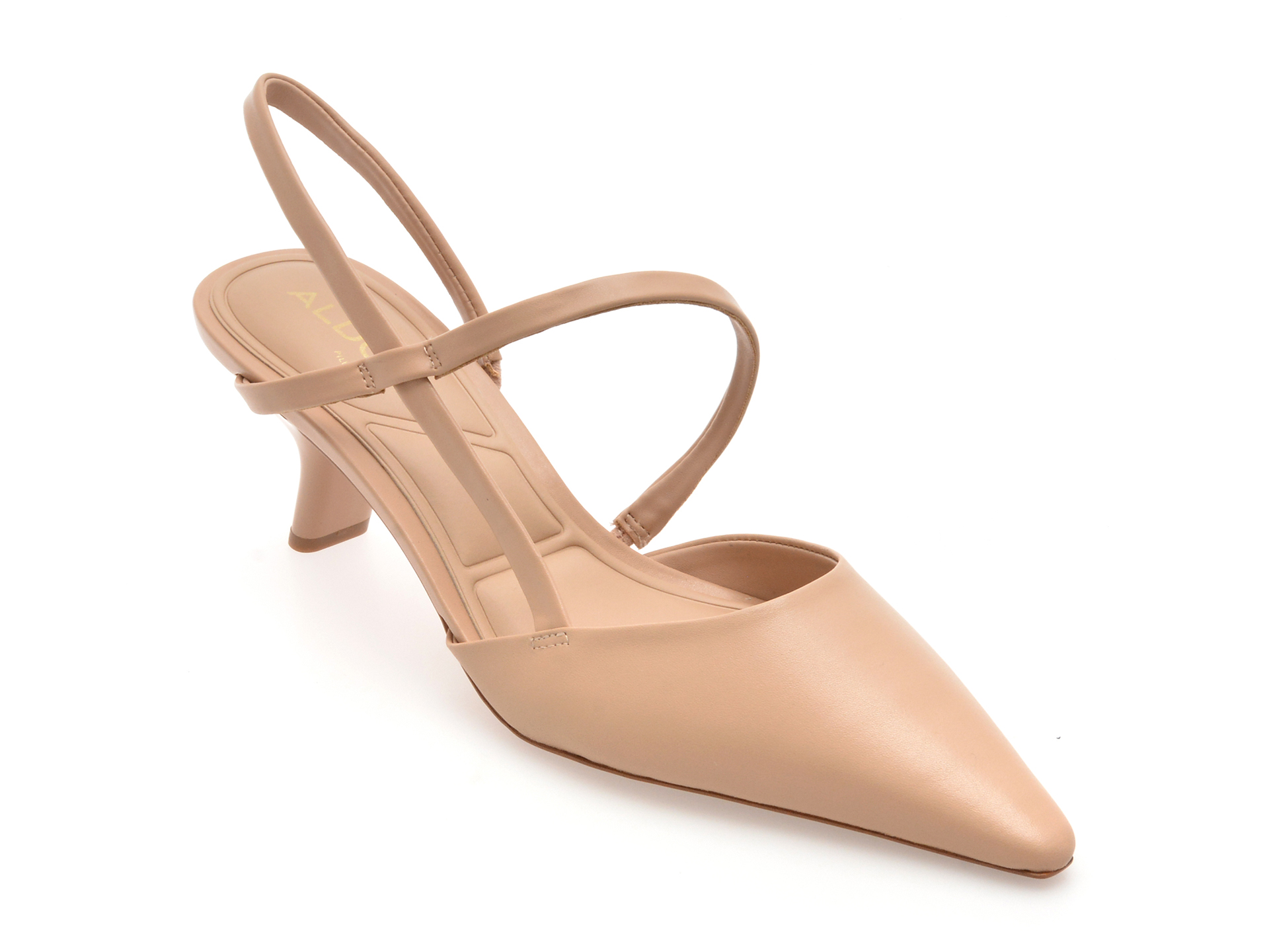 Pantofi ALDO nude din piele - Eleganță naturală